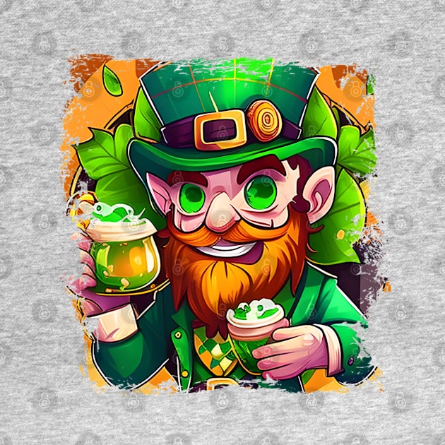 Lucky Leprechaun Beer With Me St. Patrick's Day by Johnathan Allen Wilson